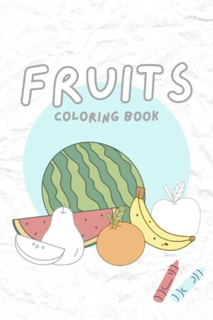 Fruits Coloring Book