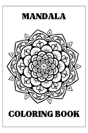 Linear Mandala Coloring Book