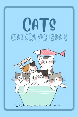 Cats Coloring Book